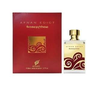 Edict Amberythme by Afnan Women's Perfume 80ml EDP Arabic Original Scent