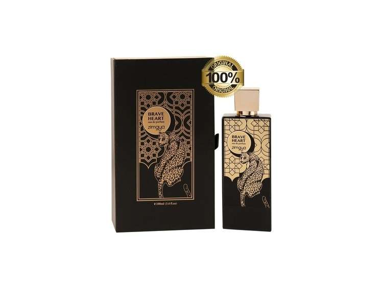 Brave Heart Zimaya Afnan ORIGINAL 100% Spray 100ml Perfume Unisex 3.4 oz