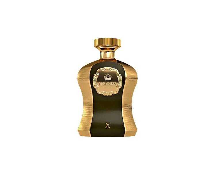 Afnan Highness X Brown for Men Eau De Parfum Spray 3.4 Ounce