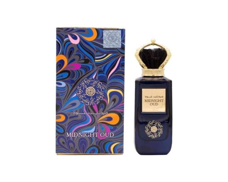 Midnight Oud by Ard Al Zaafaran Fragrance Bergamot EDP Spray Halal Perfume 100ml