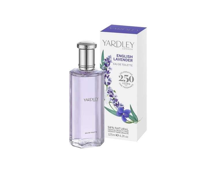 Yardley London English Lavender EDT Eau de Toilette Perfume for Her 125ml