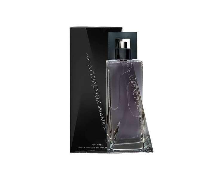 Avon Attraction Sensation Eau de Toilette Spray 75ml for Men