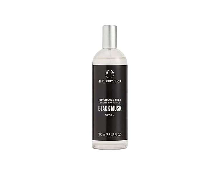 The Body Shop Black Musk Fragrance Mist Deep Musk Scent 100ml