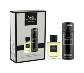 David Beckham Men's Instinct Eau de Parfum 50ml and Deodorant 150ml Gift Box