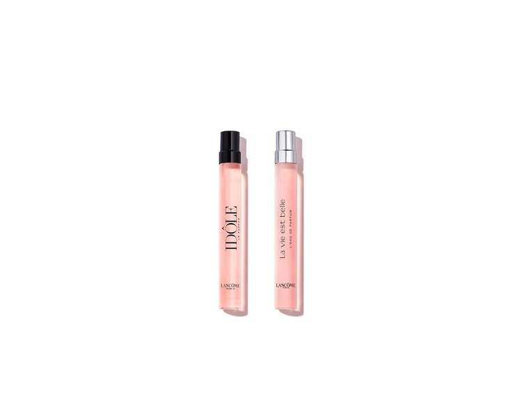 Lancôme Women's Perfume Travel Set La Vie Est Belle Eau de Parfum 0.34 Fl Oz & Idôle Eau de Parfum 0.34 Fl Oz