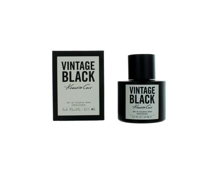 Kenneth Cole Vintage Black 3.4 oz EDT Spray for Men