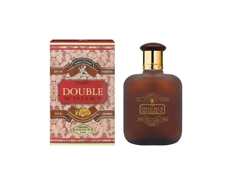 Double Whisky Eau de Toilette 100ml Men Perfume Natural Spray