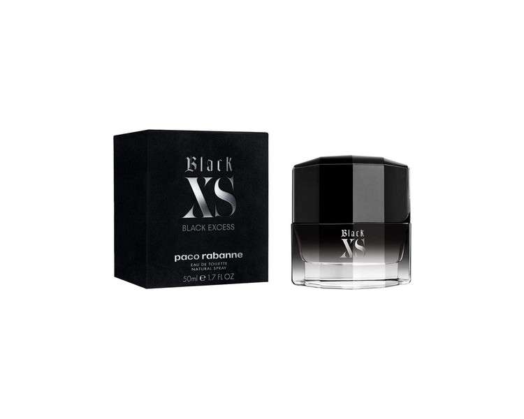 Paco Rabanne Black Xs Eau De Toilette Spray 50ml