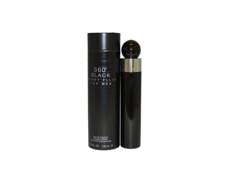 Perry Ellis 360 Black Men's Eau de Toilette 3.4oz