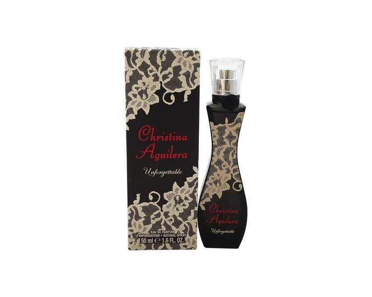 Christina Aguilera Unforgettable Eau de Parfum Spray for Women 1.7 Ounce
