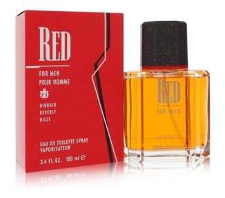 Giorgio Beverly Hills Red For Men EDT Spray 3.3oz