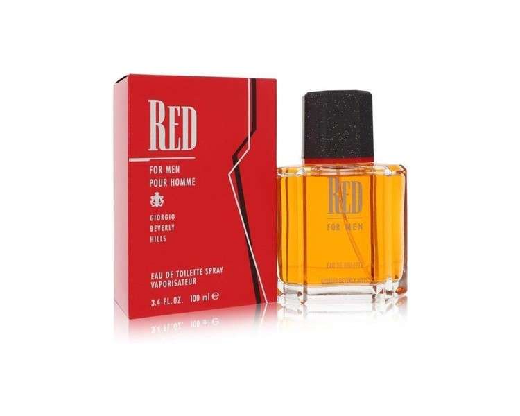 Giorgio Beverly Hills Red For Men EDT Spray 3.3oz