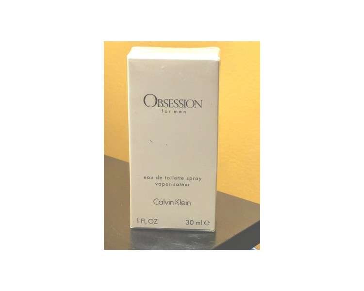 Obsession Calvin Klein For Men 1 oz Eau de Toilette Spray Sealed