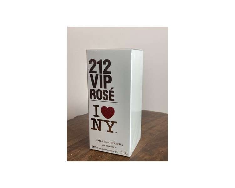 Ch 212 Vip Rose I Love Ny Eau De Parfum 80ml