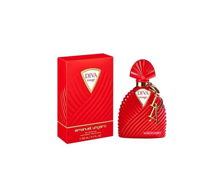 Emanuel Ungaro Diva Rouge Eau de Parfum Spray for Women 3.4 fl oz