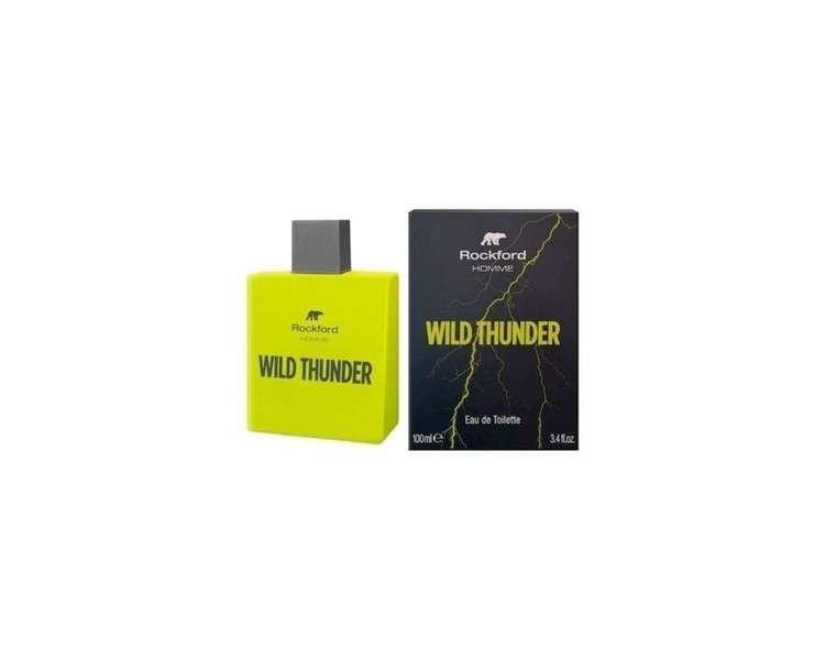 ROCKFORD Wild Thunder Eau de Toilette for Men 100ml Spray