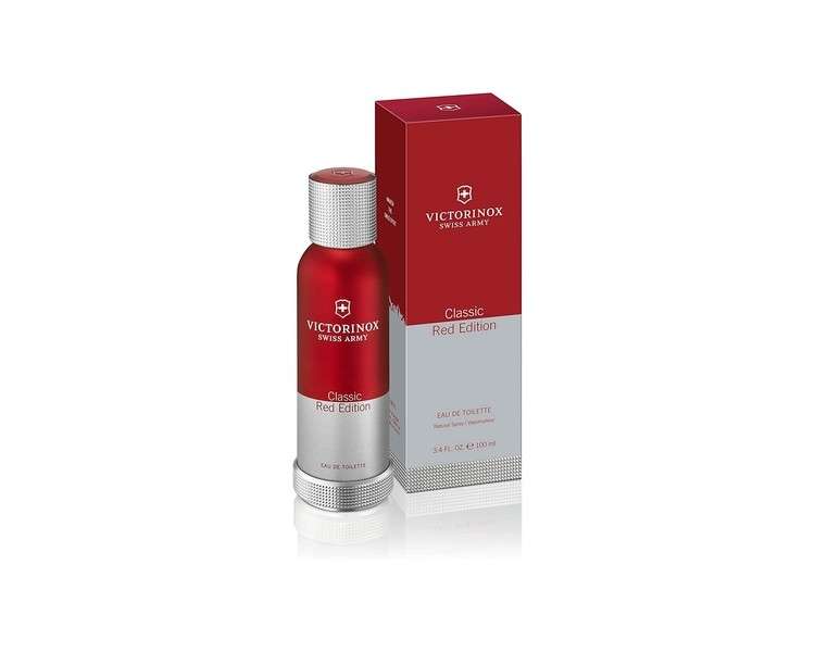 Victorinox Swiss Army Classic Red Edition Men's Eau de Toilette with Berries and Lavender 100ml