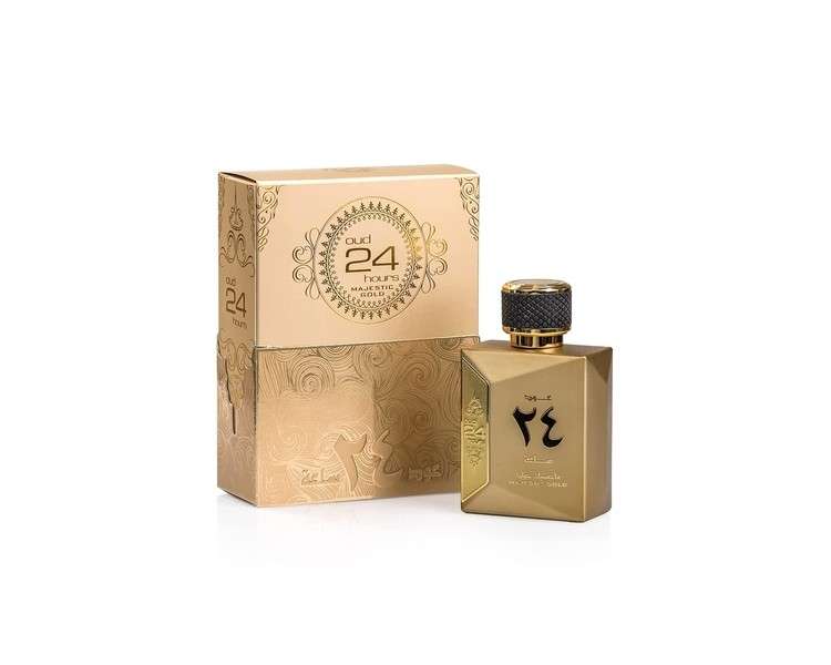 Ard Al Zaafaran Oud 24 Hours Majestic Gold 100ml EDP for Men and Women