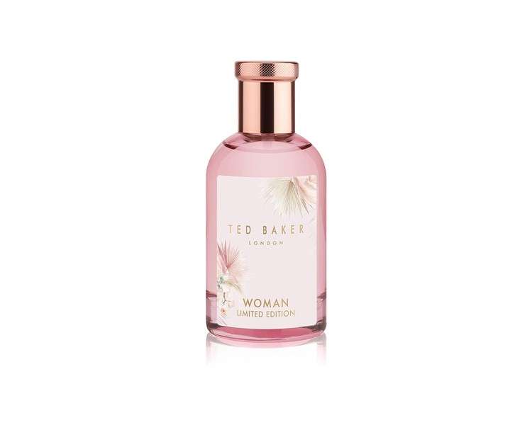 Ted Baker Woman Limited Edition EDT Soft Lily and Delicate Jasmine Scent with Amber and Sandalwood Finishing Notes 100ml