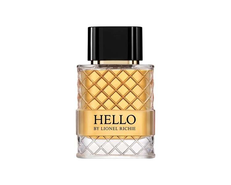 Lionel Richie Hello for Men Eau De Cologne 30ml - Refreshing Fougère Blend with Warm Amber Notes