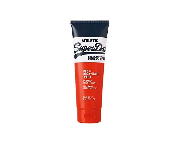 Superdry Athletic Men's Body + Hair Wash 250ml