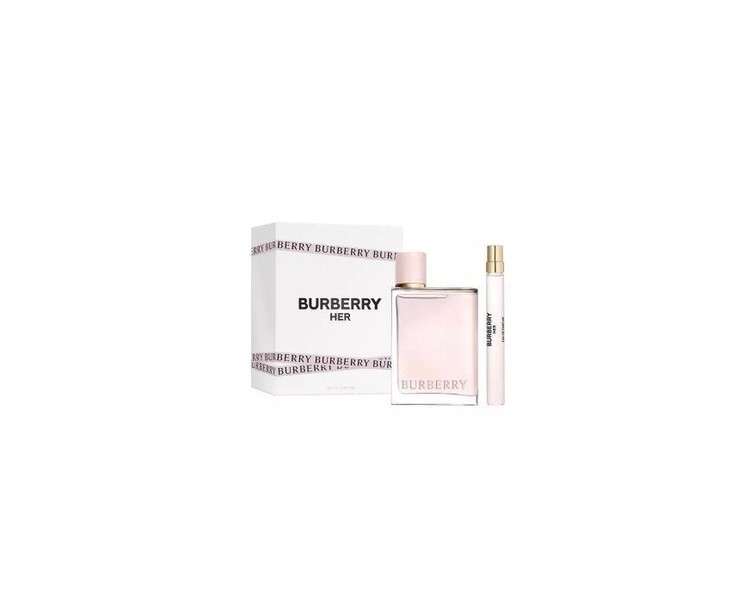 Burberry Her By Burberry Women's Fragrance Set 3.3oz EDP Spray + 0.33oz EDP Spray
