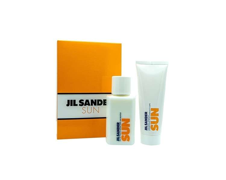 Jil Sander Sun Eau de Toilette 75ml with Shower Gel for Women