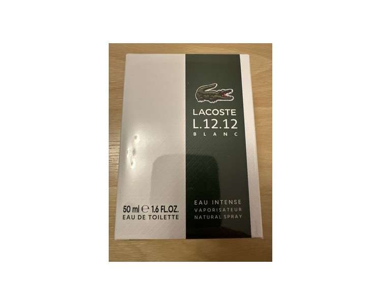 Lacoste L.12.12 Blanc Men's Eau De Toilette 50ml