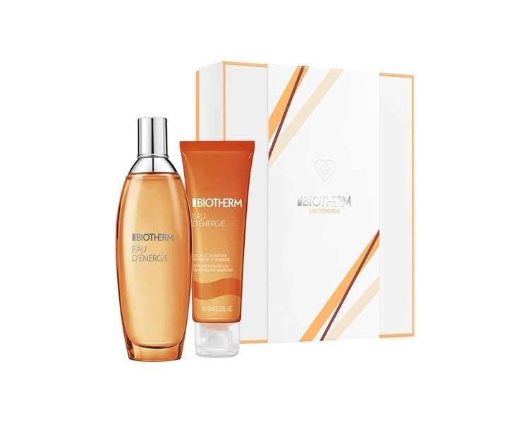 Biotherm Eau d'Énergie Eau de Toilette 100ml and Perfumed Shower Gel 75ml