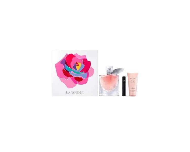 Lancome La Vie Est Belle Gift Box - Eau de Parfum 50ml, Body Lotion 50ml, and Mini Mascara