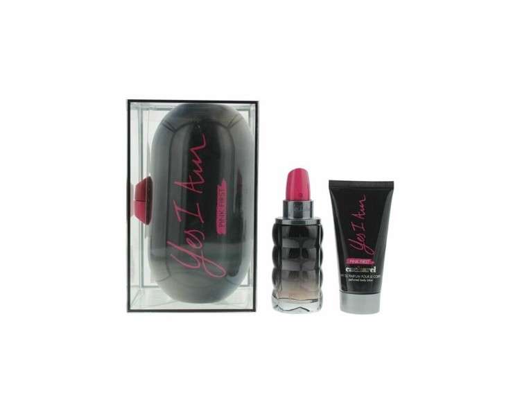 Cacharel Yes I Am Pink First Gift Set - Eau de Parfum 50ml + Perfumed Body Lotion 50ml
