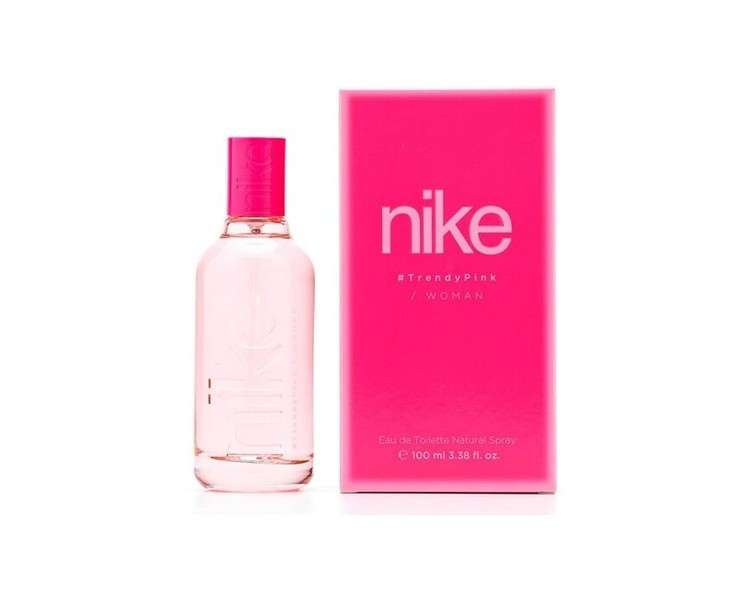 Nike Trendy Pink Woman Eau De Toilette Perfume 100ml