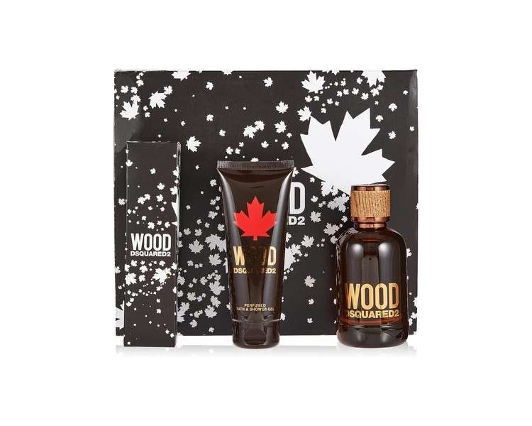 DSQUARED2 Wood Pour Homme EDT 100ml Gift Set