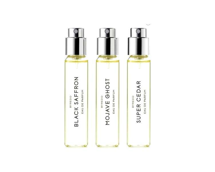 Byredo La Selection Floreal Fragrance Set Blanche La Tulipe Rose of No Mans Land 12ml