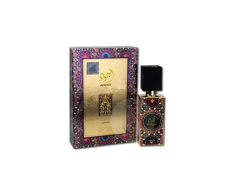Ajwad Lattafa Eau de Parfum Natural Spray Vaporisateur 60ml