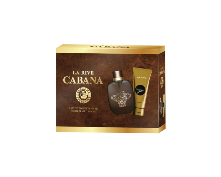 LA RIVE CABANA EDT Gift Set Men's Fragrance Perfume + Shower Gel New & Original!