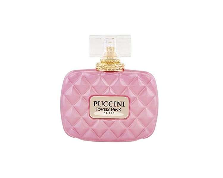 Puccini Lovely Pink Feminine Eau De Parfum 100ml 3.4 fl.oz