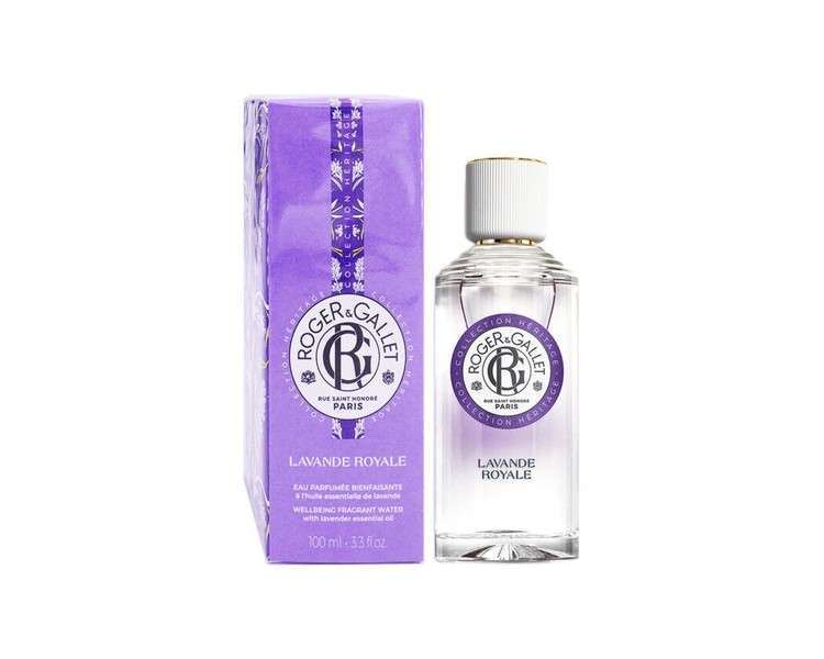 Roger & Gallet Lavende Royale Wellness Scented Water 100ml Genuine & New