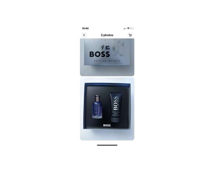 Hugo Boss Bottled Infinite Gift Set Eau De Parfum 50ml + Shower Gel 100ml