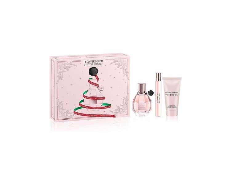 Viktor & Rolf Flowerbomb Eau de Parfum 50ml Luxury Gift Set 2022