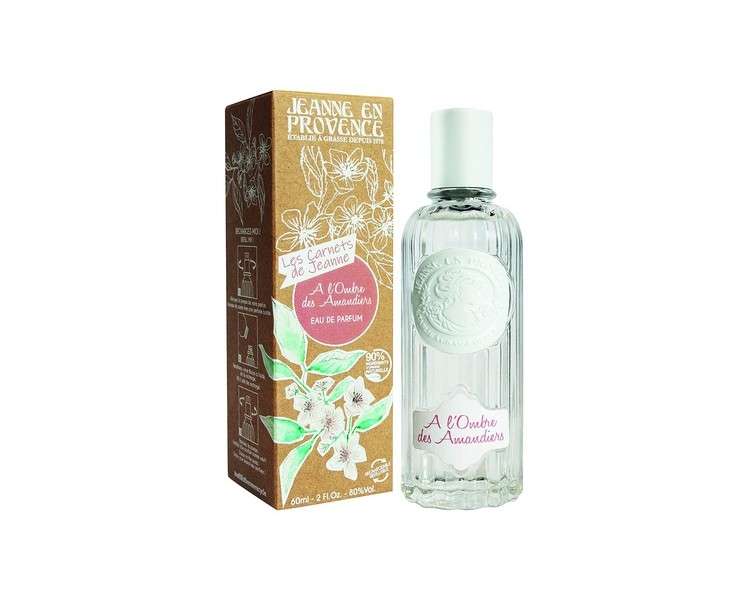 Jeanne en Provence A l'Ombre des Amandiers Eau de Parfum for Women Made in France 60ml