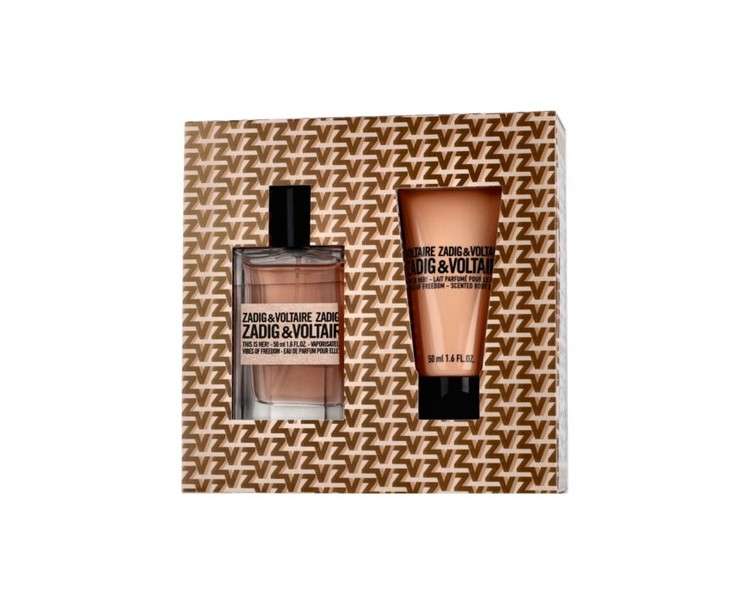 Zadig & Voltaire This is Her! Vibes of Freedom Body Lotion Set 50ml+50ml