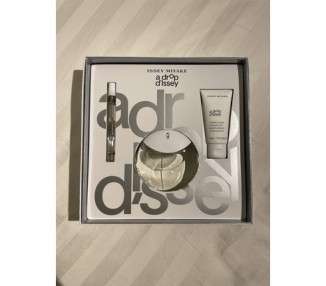 Issey Miyake A Drop D'Issey Gift Set 90ml Eau De Parfum Spray + 50ml Moisturising Hand Cream + 10ml Eau De Parfum Purse Spray