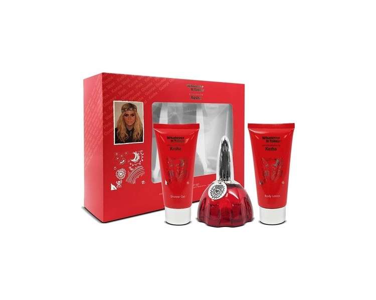 Kesha Whatever It Takes 3 Piece Gift Set: Eau De Parfum, Body Lotion, and Shower Gel 100ml