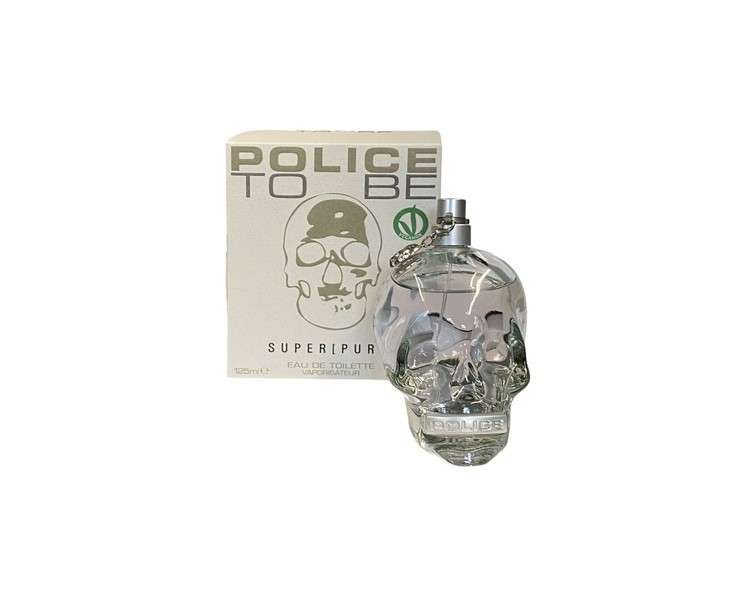 Police To Be Super Pure 125ml EDT Spray Vegan for Men and Women Packaged