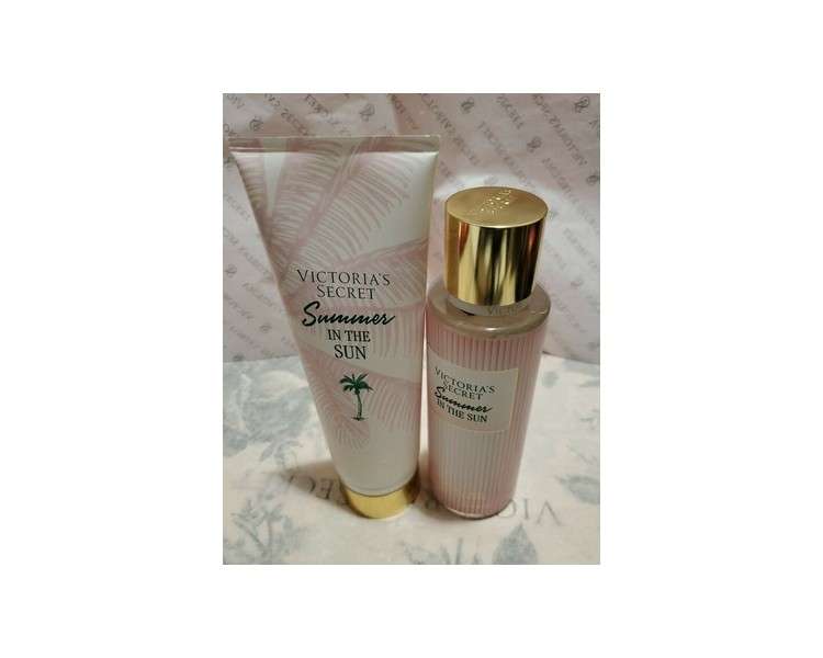 Victoria's Secret Summer in the Sun Fragrance Mist and Body Lotion Set