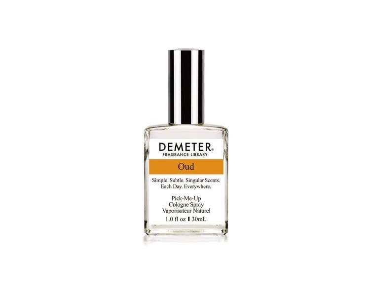 Demeter Fragrance Oud Cologne Spray for Women and Men 1oz