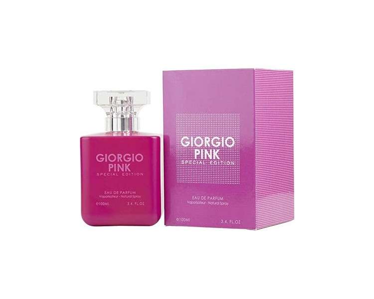 Giorgio Pink by Giorgio Group Eau de Parfum Spray 3.4oz Special Edition