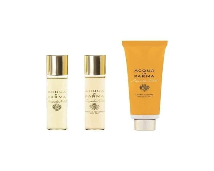 Magnolia Nobile by  Acqua Di Parma  Eau De Parfum Natural Spray Gift Set3-Pcs