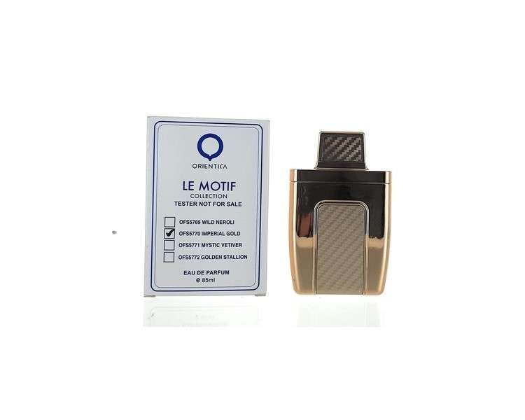 Orinetica Le Motif Collection Imperial Gold For Men Eau de Parfum Spray 2.9oz